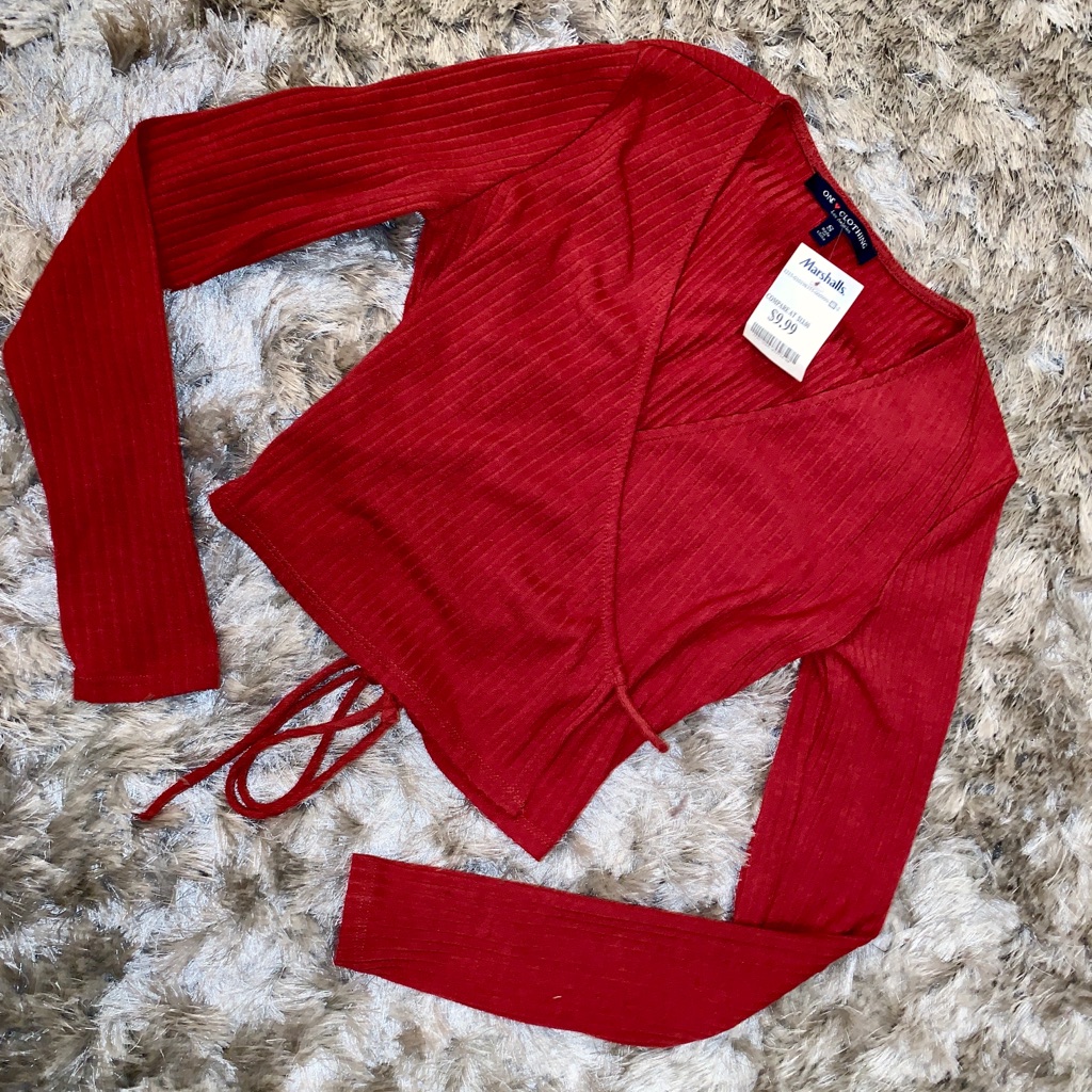 Brand New Front Tie Top